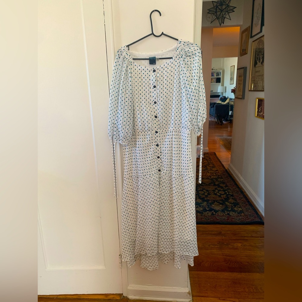Polka dot Midi dress